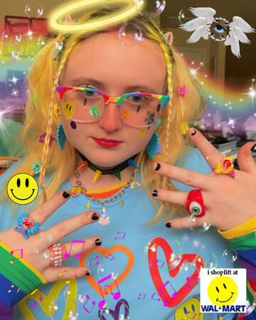 a cool picture i took of myself